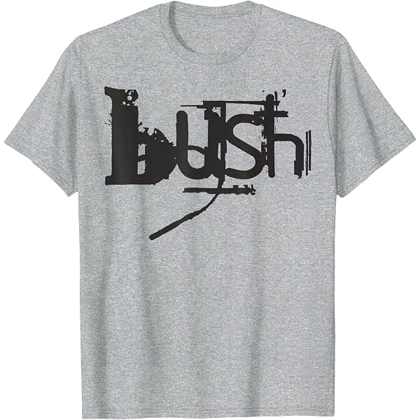Amazon.com: Bush – White Logo On Red T-Shirt : Clothing, Shoes